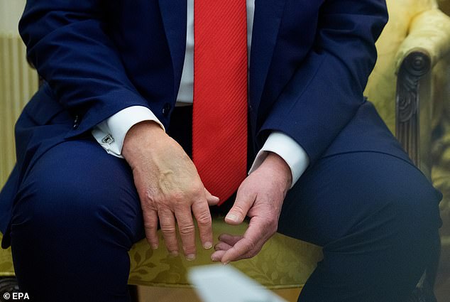White House Confirms Blue Object in Viral Photo of President Trump at U.S. Open Men's Final