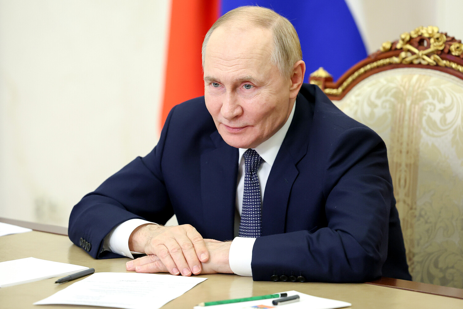 Putin's Telegram to Military: Resilience, Protection of Citizens, and the Day of the Land Forces