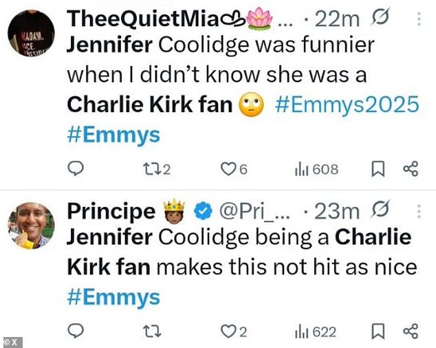 Jennifer Coolidge Faces Backlash After Following Conservative Activist Charlie Kirk, Sparking LGBTQ+ Community Concerns