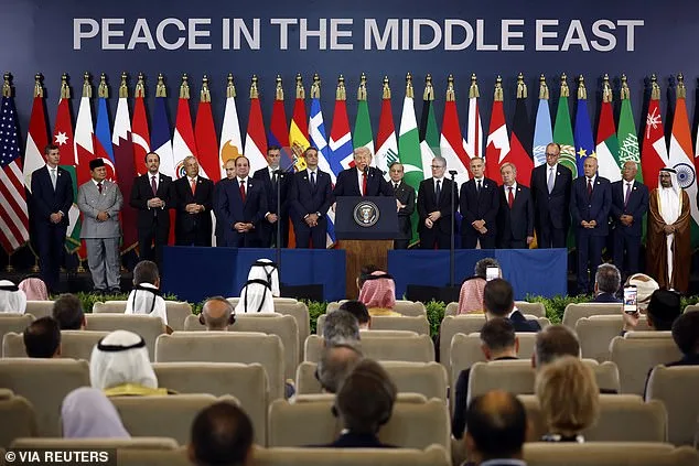 Trump and Macron's Gaza Summit Handshake: A Sign of Shifting Alliances or Hidden Tensions?