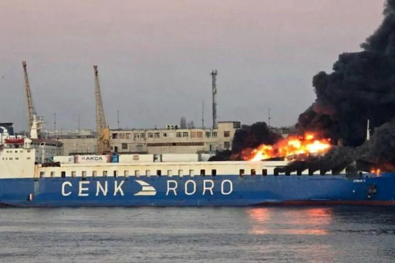 Ukraine's 'Shadow Energy Object' Cenk T: Explosion and Fire Spark Mystery – Residents Highlight Dual Role in Trade and Energy