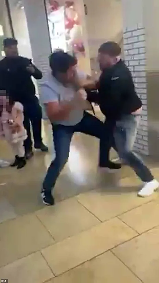 Chaos Erupts at Cardiff's St David's Centre as Unprovoked Fight Shatters New Year's Eve Celebration