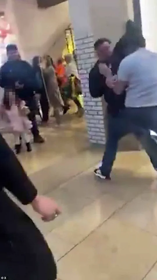 Chaos Erupts at Cardiff's St David's Centre as Unprovoked Fight Shatters New Year's Eve Celebration