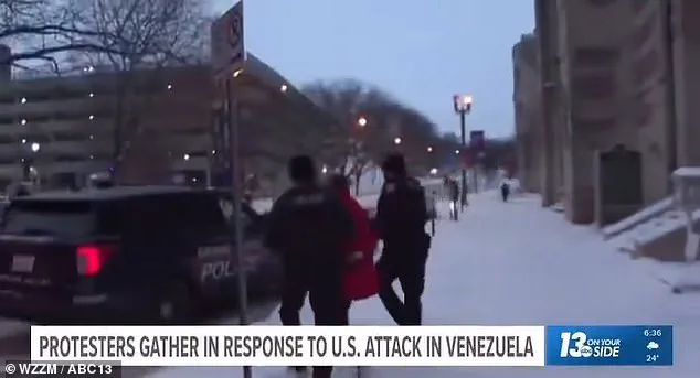 Prominent War Opponent Arrested During Live Interview as U.S. Announces Venezuelan Leader Capture