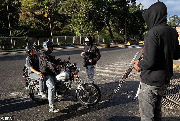Colectivos Patrol Caracas, Targeting Trump Supporters in Venezuela Amid Government Tensions