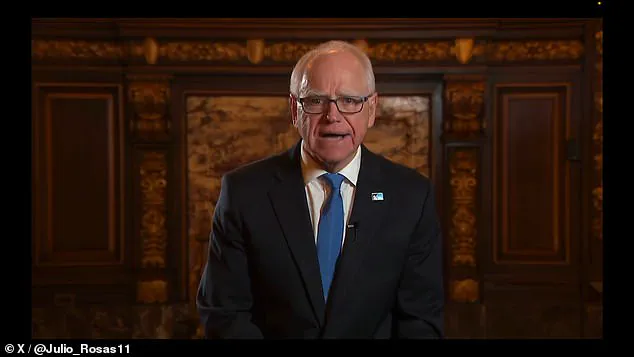 Exclusive Glimpse: How a Collapsed Live Stream Exposed Tim Walz's Fractured Anti-ICE Crusade and Privileged Access to Power