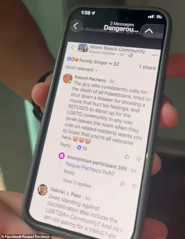 Heated Confrontation Between Florida Resident and Mayor Sparks Free Speech Debate as Unmarked Police Arrive at Home