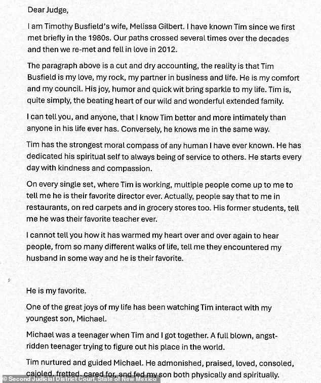 Actress Melissa Gilbert Pleads for Husband's Protection in Child Abuse Case