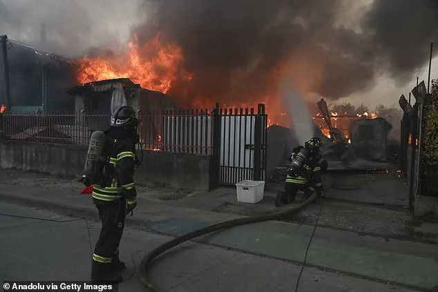 Chile Wildfires Claim 18 Lives, Force 50,000 Evacuations as Blazes Rage Through Southern Regions