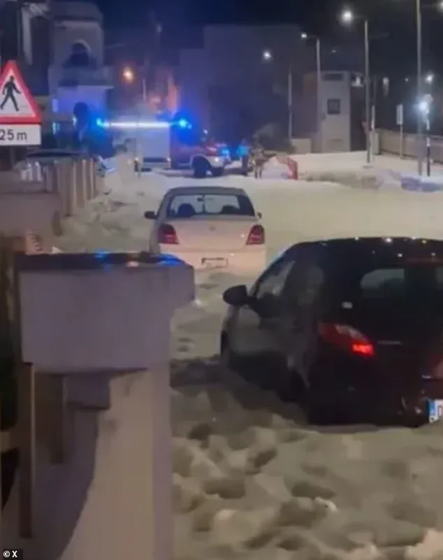 Icy Floods from Unprecedented Freak Storm Leave Malta Communities in Disarray