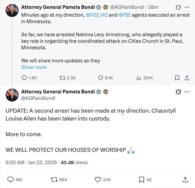 Exclusive Access to Information: The Storming of Minnesota Church and Legal Implications