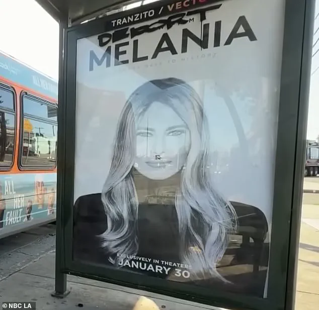 Cynthia Nixon Lookalike Vandalizes Melania Trump Poster in LA, Fueling Debate