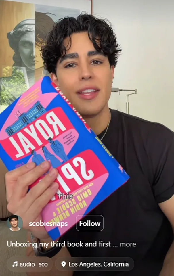 Omid Scobie's 'Royal Spin' Blends Royal Drama and Romantic Comedy in Debut Novel