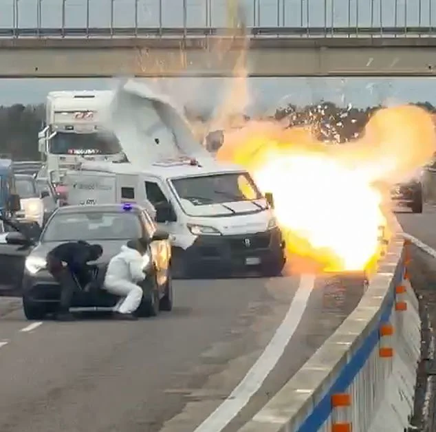 Europe's Alarming Rise in Violent Robberies: Explosive Highway Raid in Italy's Puglia