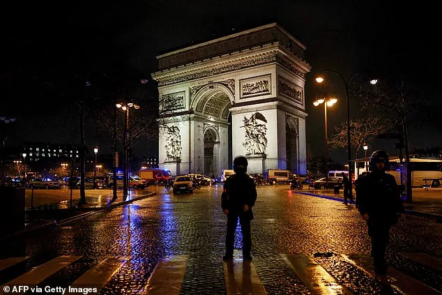 Knife-Wielding Suspect Shot Near Arc de Triomphe During Paris Ceremony