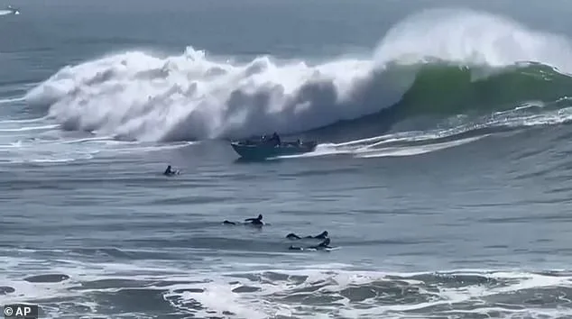 Surfers Save Family of Six After Speedboat Capsizes in 12-Foot Wave Off Santa Cruz Coast