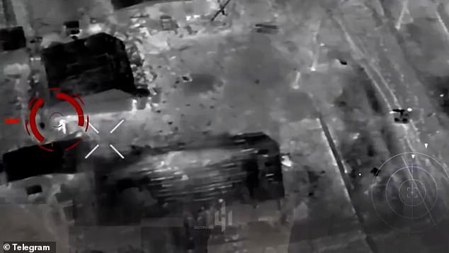 Ukrainian Drone Takes Down Russian Soldier in Moonlit Showdown on War-Torn Frontlines