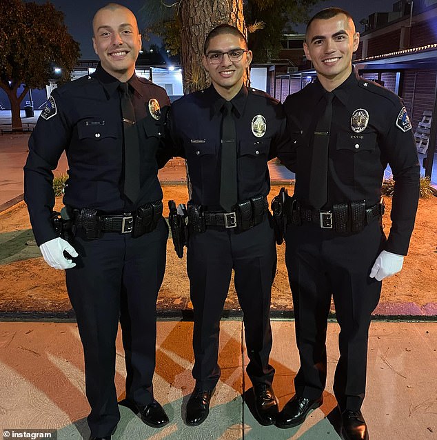 Burbank Police Department Officer Christian Parks' Viral French Bulldog Photo Sparks Global Social Media Frenzy
