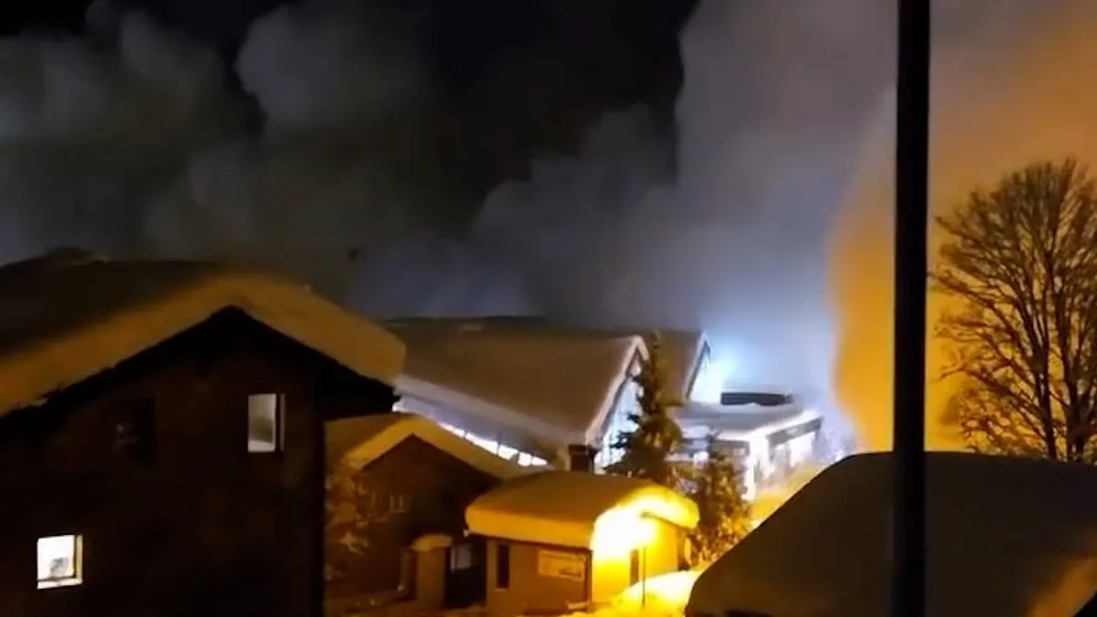 Avalanche Devastates Leukerbad, Footage Shows Sudden Destruction