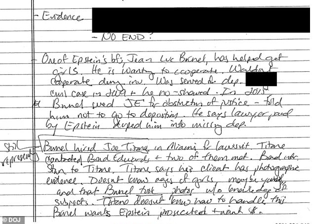 Justice Department Documents Expose Jean-Luc Brunel's Alleged Involvement in Epstein's Recruitment and His Fear of Prosecution