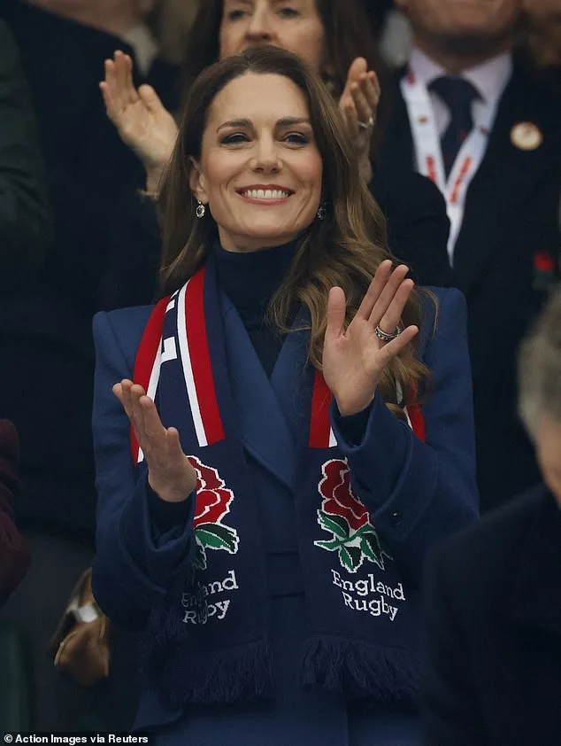 Amid Royal Upheaval, Princess Kate Shows Support for England's Rugby Team