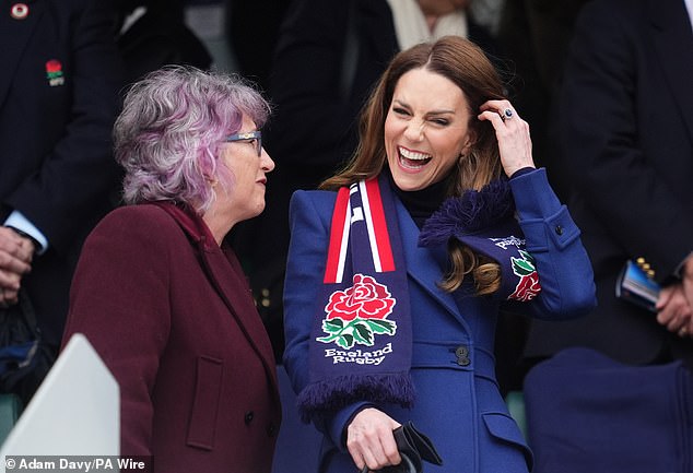 Amid Royal Upheaval, Princess Kate Shows Support for England's Rugby Team