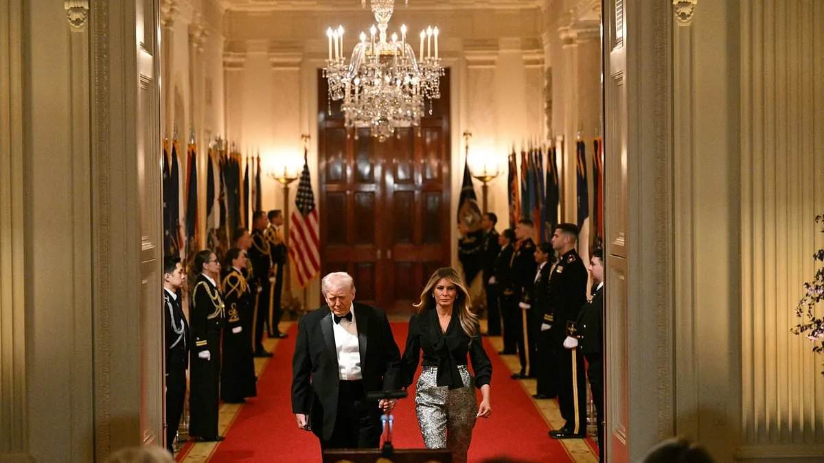 Melania Trump's Red Carpet Moment Overshadowed by Controversy as Trump Rescinds and Reissues Governor Invitations