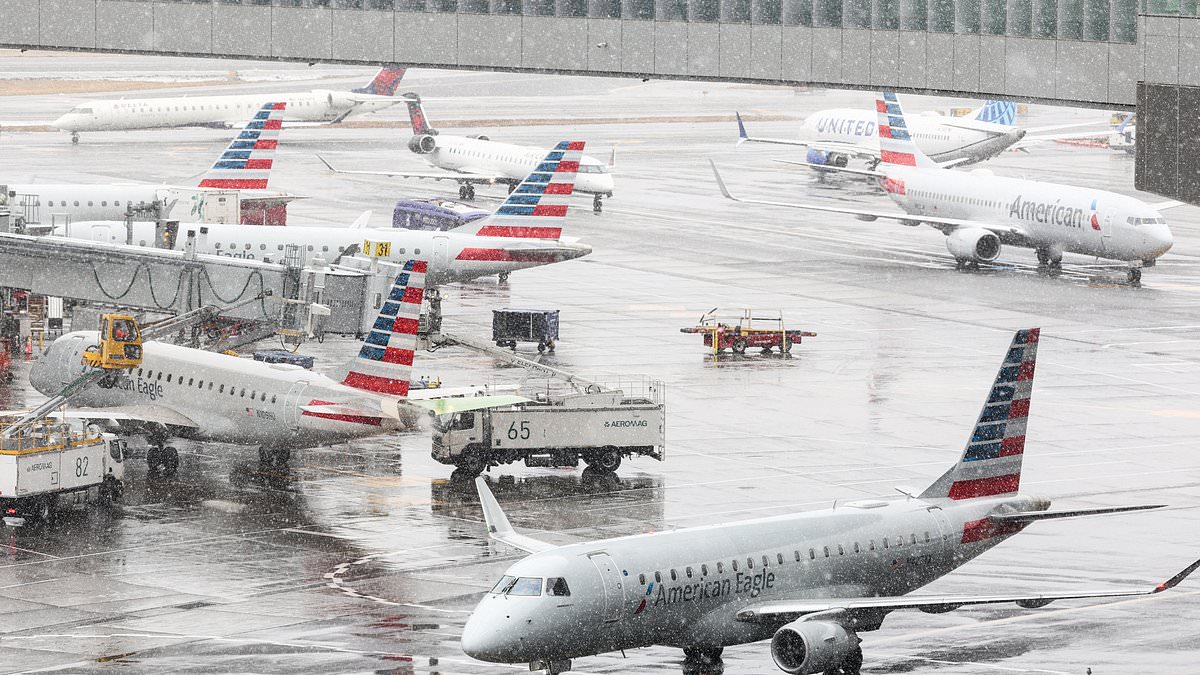 Blizzard Paralyzes East Coast Airports, Cancellations Near 100% as Storm Leaves 20 Inches of Snow