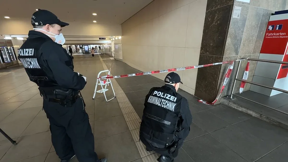 Knife Attack at Würzburg Station: Afghan Man Subdued After Attacking Jehovah's Witness Outreach