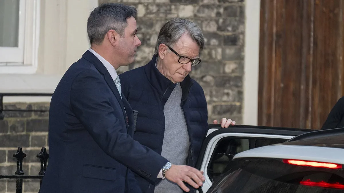 Arrest of Peter Mandelson in Ongoing Misconduct Probe