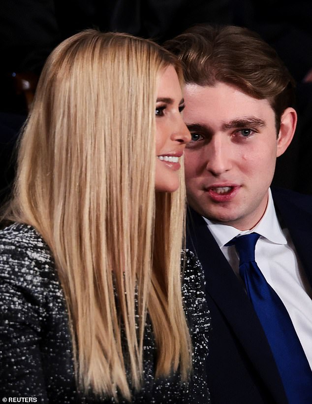 Ivanka and Barron Trump's 'Power Duo' During State of the Union, Says Body Language Expert