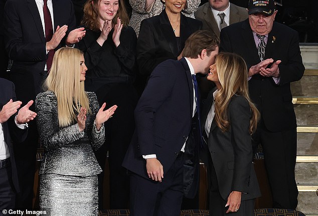 Ivanka and Barron Trump's 'Power Duo' During State of the Union, Says Body Language Expert