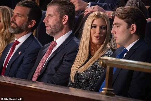 Ivanka and Barron Trump's 'Power Duo' During State of the Union, Says Body Language Expert