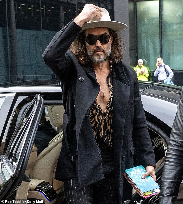 Russell Brand Faces Rape Allegations as Born-Again Christian Enters Courtroom