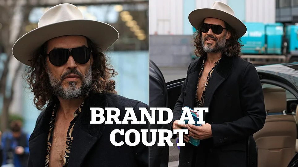 Russell Brand Faces Rape Allegations as Born-Again Christian Enters Courtroom