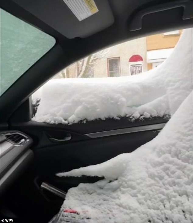 Viral Video Captures Philadelphia Man's Nightmare as Blizzard Buries His Car in Snow—Irony of Opened Windows Adds to the Chaos