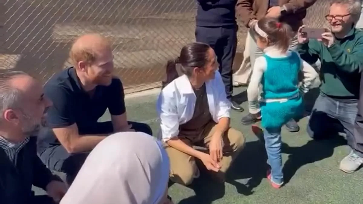 Meghan Markle's Jordan Visit: A Child's Distant Glance and the Humanitarian Mission