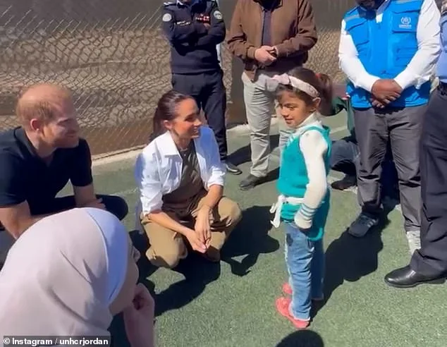 Meghan Markle's Jordan Visit: A Child's Distant Glance and the Humanitarian Mission