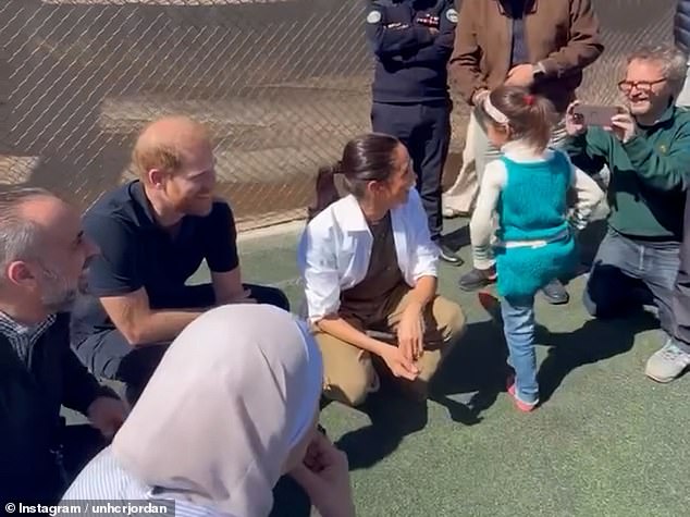 Meghan Markle's Jordan Visit: A Child's Distant Glance and the Humanitarian Mission