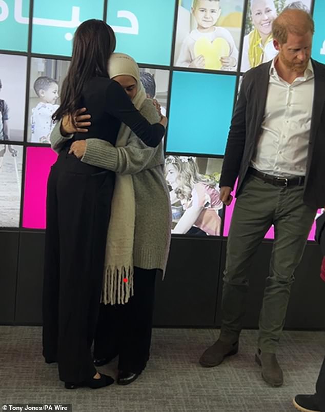 Emotional Visit: Sussexes Support Jordan's King Hussein Cancer Centre in Aid of Conflict-Affected Children