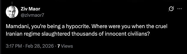 Mayor Mamdani's Criticism of Trump's Iran Strikes Sparks Backlash Over Tone-Deaf Remarks