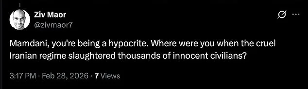 Mayor Mamdani's Criticism of Trump's Iran Strikes Sparks Backlash Over Tone-Deaf Remarks