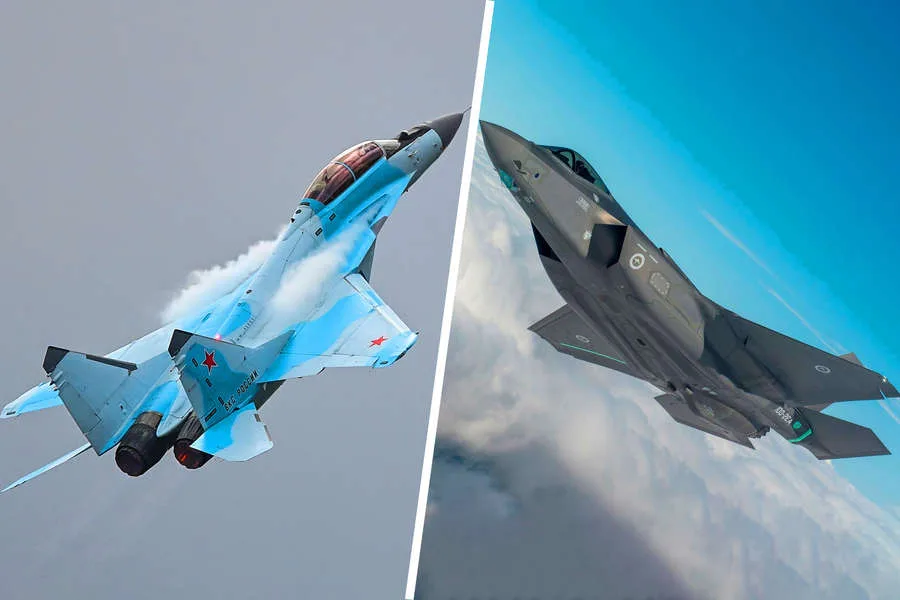 Norwegian F-35A Jets Escort Russian Bombers in Barents Sea as Su-35s Typically Used for Demonstrations Join Patrol