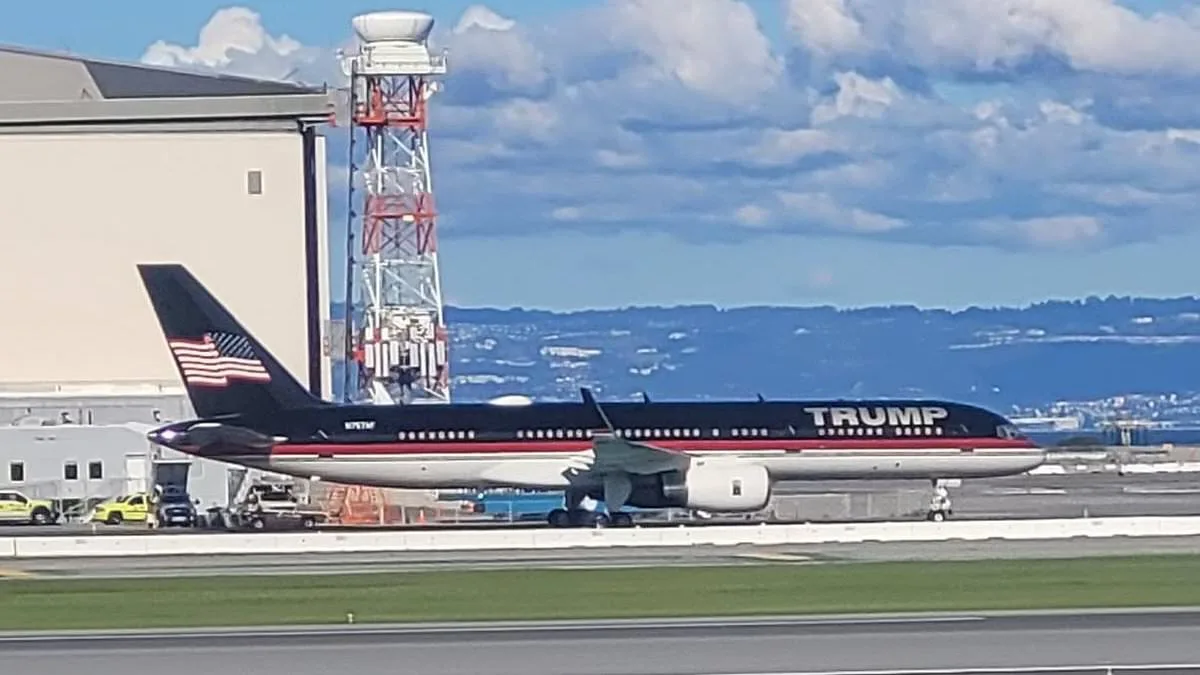 San Francisco Residents Condemn Trump's Aircraft Amid Progressive City Image