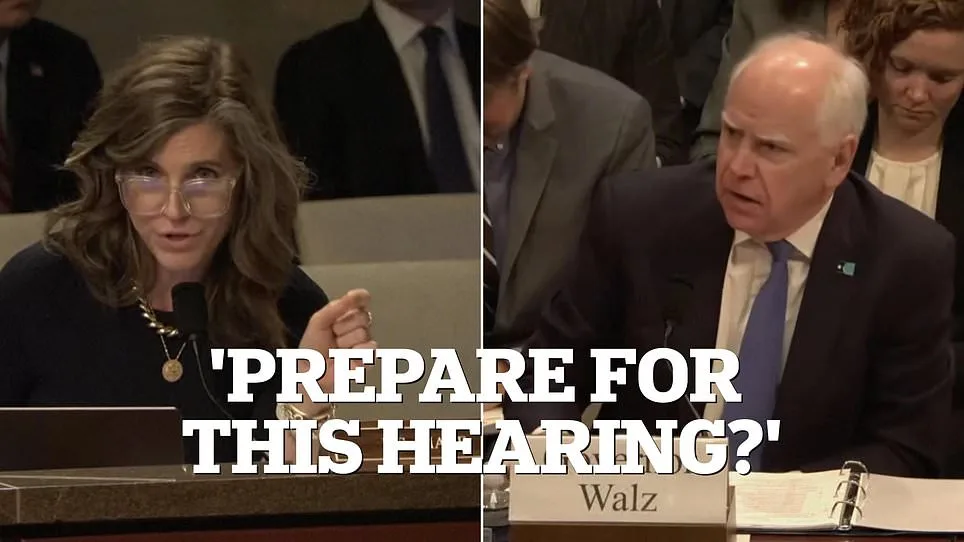Heated Capitol Hill Exchange: Walz Struggles to Define 'Woman' and Address Autism Spending Amid Tensions with Nancy Mace