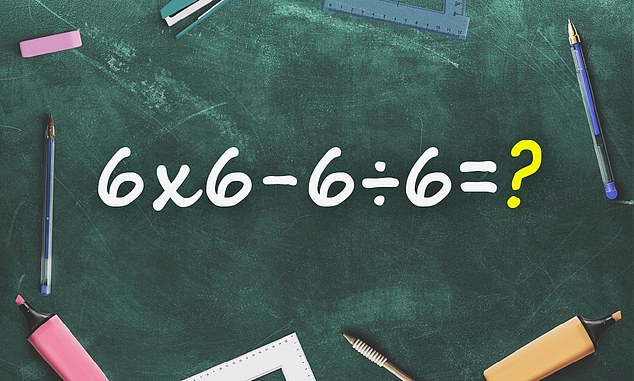Viral Math Problem 6 x 6 - 6 ÷ 6 Sparks Online Debate Over Answer
