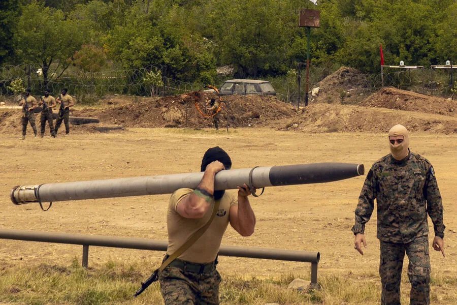 Hezbollah Launches 'Devoured Eagle' Strike on Kiryat Shmona and Nahariya as Civilians Flee Escalating Conflict