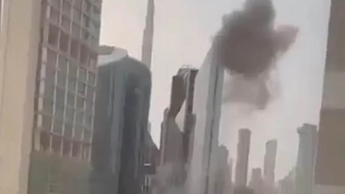 Defiant Iran Chief Defies Israeli Airstrikes Amid Drone Strike on Dubai and Global Market Turmoil