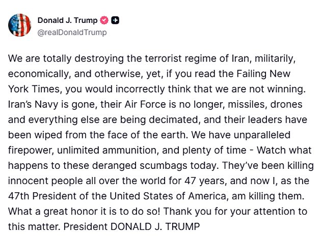 Trump's Escalating Rhetoric on Iran Sparks Global Stability Concerns