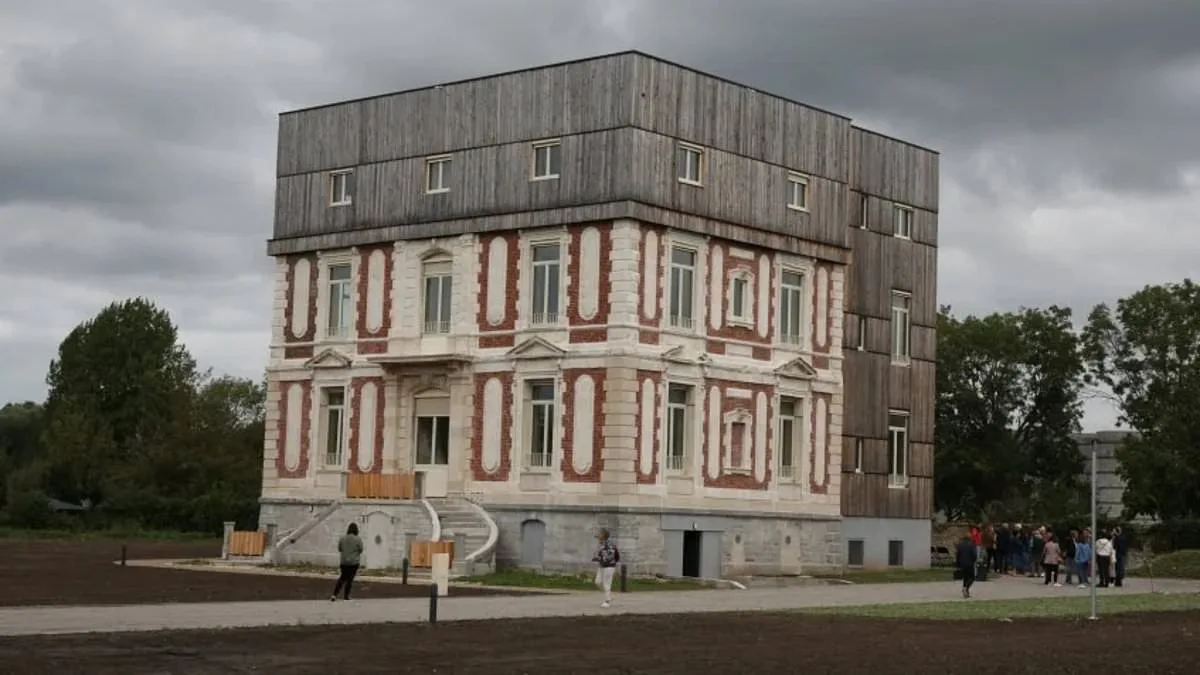 From Grandeur to Grey: Historic French Chateau's Conversion into Council Flats Sparks Heritage Clash